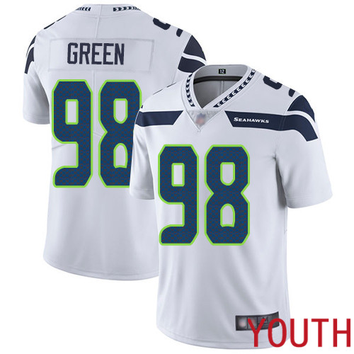 Seattle Seahawks Limited White Youth Rasheem Green Road Jersey NFL Football 98 Vapor Untouchable